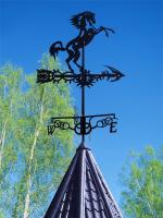 Флюгеры  на плазме Конь