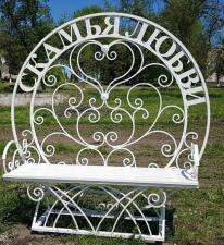 Лавочки, скамейки резные на плазме