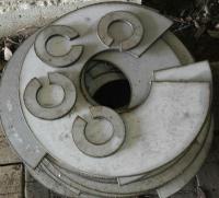 Перо шнека нержавеющая сталь 8мм