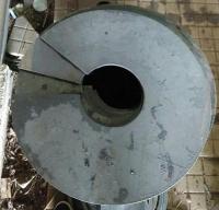 Перо шнека сталь КС3 8мм