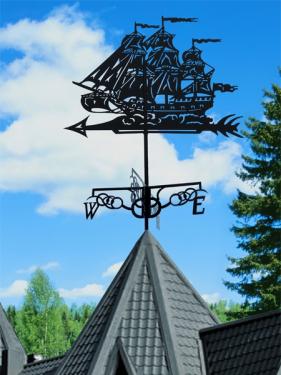 Флюгеры  на плазме Корабль