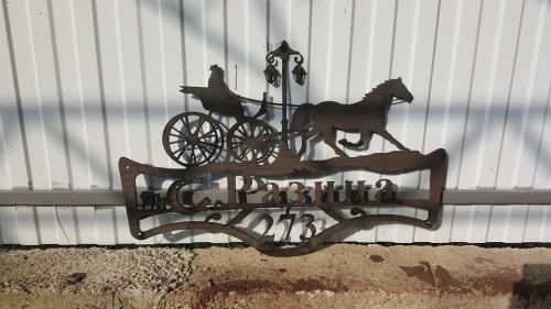 Адрсная табличка извозчик